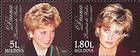 № 286+284Zd - Diana. Princess of Wales - In Memoriam 1998