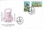 № 295-296 FDC - Franz Osterman - Founder of the Museum