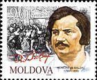 № 308 (0.90 Lei) Honoré de Balzac (1799-1850)
