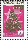 0.45 Rubles on 2 kopek (Olive Green Overprint)