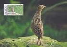 № 379 MC - Protected Fauna - Corncrake. World Wide Fund for Nature (WWF) 2001