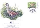 № 382 FDC - Protected Fauna - Corncrake. World Wide Fund for Nature (WWF) 2001