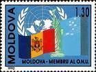 Moldovan Flag and Symbols of the UNO