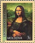№ 436 (3.00 Lei) Painting: «Mona Lisa» (1503-1506). Also Known as «La Gioconda». Louvre, Paris