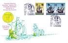 № 46-48 FDC2b - 500th Anniversary of the Discovery of America by Christopher Columbus 1992