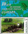 № 465Zf - 10th Anniversary of the Moldovan «Europa» Stamps 2003
