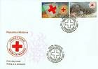 № 467-468 FDC - Emblem of the Red Cross Society of Moldova