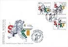 № 469-471 FDC - European Youth Olympic Festival in Paris 2003