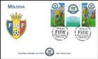 № 492-493Zd FDC - 100th Anniversary of the Fédération Internationale de Football Association (FIFA) 2004