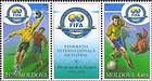 № 492-493Zd - 100th Anniversary of the Fédération Internationale de Football Association (FIFA) 2004