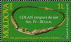 № 498 (1.00 Lei) Gold Collar (IV-III cent. BC). Discovered in a Scythian Tomb