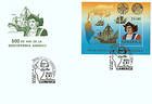 № Block 3 (49) FDC1 - 500th Anniversary of the Discovery of America by Christopher Columbus 1992