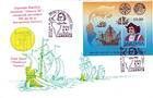 № Block 3 (49) FDC2b - 500th Anniversary of the Discovery of America by Christopher Columbus 1992