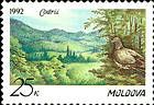 Codrii Nature Reserve (Paler Green, Blue & Red)