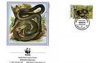 № 50 FDC - Endangered Snake Species - World Wide Fund for Nature (WWF) 1993