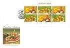 № 511-512 Hb FDC-F - Traditional Foods from Moldova (Fake, Unauthorized Reproduction of the Official FDC)