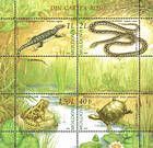 № Block 35 (528-531) - From The Red Book of the Republic of Moldova: Fauna - Reptiles and Amphibians 2005