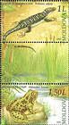 № 529+530Zd - From The Red Book of the Republic of Moldova: Fauna - Reptiles and Amphibians 2005