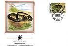 № 52 FDC - Endangered Snake Species - World Wide Fund for Nature (WWF) 1993