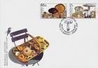 № 579+580 FDC - From The Red Book of the Republic of Moldova: Edible Mushrooms (III) 2007