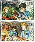 № 583+582ZdV - ЕВРОПА 2007 - 100 лет скаутинга 2007