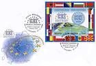 Map of Eastern Europe, Stars and the Emblem of the CEI