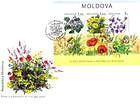 № Block 47 (655-658) FDC-F - Wild Flowers of Moldova 2009