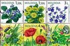 № 655-658Zd2 - Дикие цветы Молдова 2009