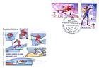 № 689-690 FDC - Icons of Winter Sports