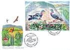 Birds Flying Over the Countryside