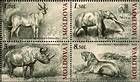 № 723-726Zd - Extinct Fauna of Moldova 2010