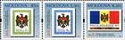 № 756-758Zd - 20th Anniversary of the First Postage Stamps of the Republic of Moldova 2011