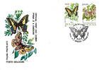 № 78-80 FDC - Butterflies and Moth (I) 1993