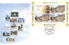 Collage of Tourist Photos (Fake, Unauthorized Reproduction of the Official FDC)