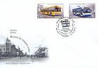 № 850-851 FDC1 - Means of Urban Transport 2013