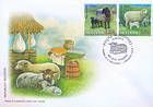 № 877-878 FDC1 - Sheep and Cheesemaking