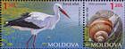 № 883-884 Zd - Фауна Молдова 2014