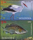 № 884-885 Zd - Фауна Молдова 2014