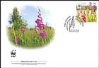 № 958 FDC1 - WWF - Protected Flora: Turkish Marsh Gladiolus (Gladiolus Imbricatus) 2016