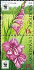 № 959a-961 Zd - WWF - Protected Flora: Turkish Marsh Gladiolus (Gladiolus Imbricatus) 2016