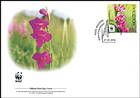 № 960 FDC1 - WWF - Protected Flora: Turkish Marsh Gladiolus (Gladiolus Imbricatus) 2016