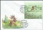 № Block 75 (984) FDC - Extinct Fauna of Moldova 2016