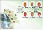 Waterfall and Map of Moldova