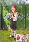Little Girl Playing Violin