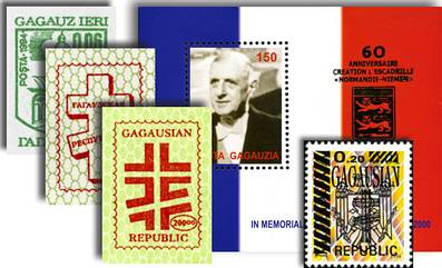 Gagauzia Bogus Stamps
